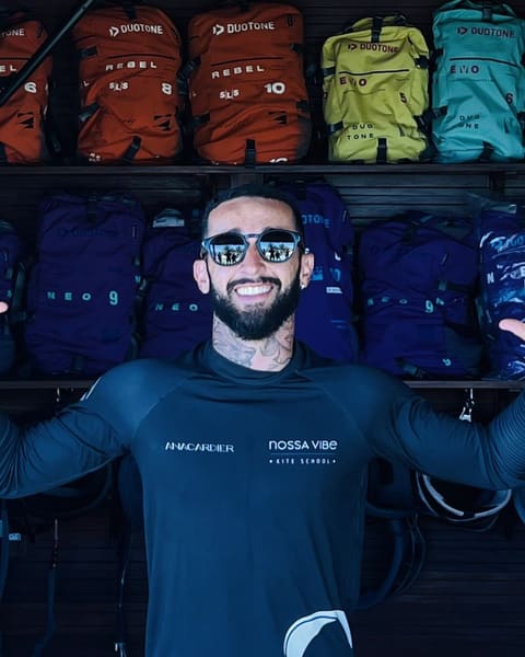 Califa, moniteur de la Nossa Vibe