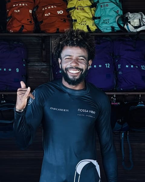 Dias, moniteur de la Nossa Vibe